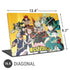My Hero Academia Deku Squad Season 5 Universal Laptop 16.6in (13.4 x 9.7in) Skin